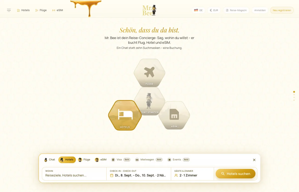 Mr. Bee — Produkt