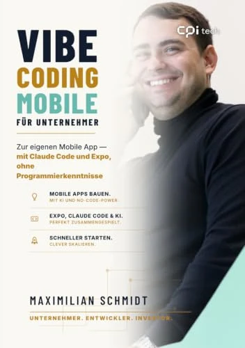 Buchcover: Vibe Coding Mobile für Unternehmer
